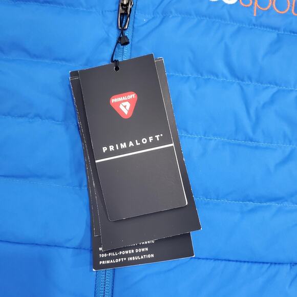 Lululemon Vest Womens Small Blue Down For It All Primaloft Goose Down Running - Picture 5 of 10